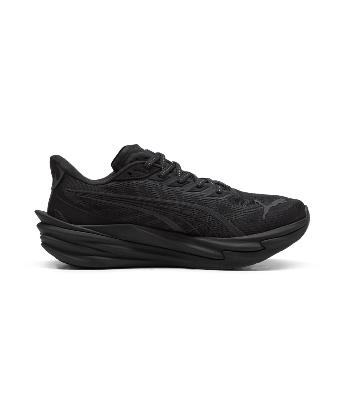 푸마(PUMA) 디비에이트 나이트로 4 와이드 - 블랙:플랫그레이 / 312901-02