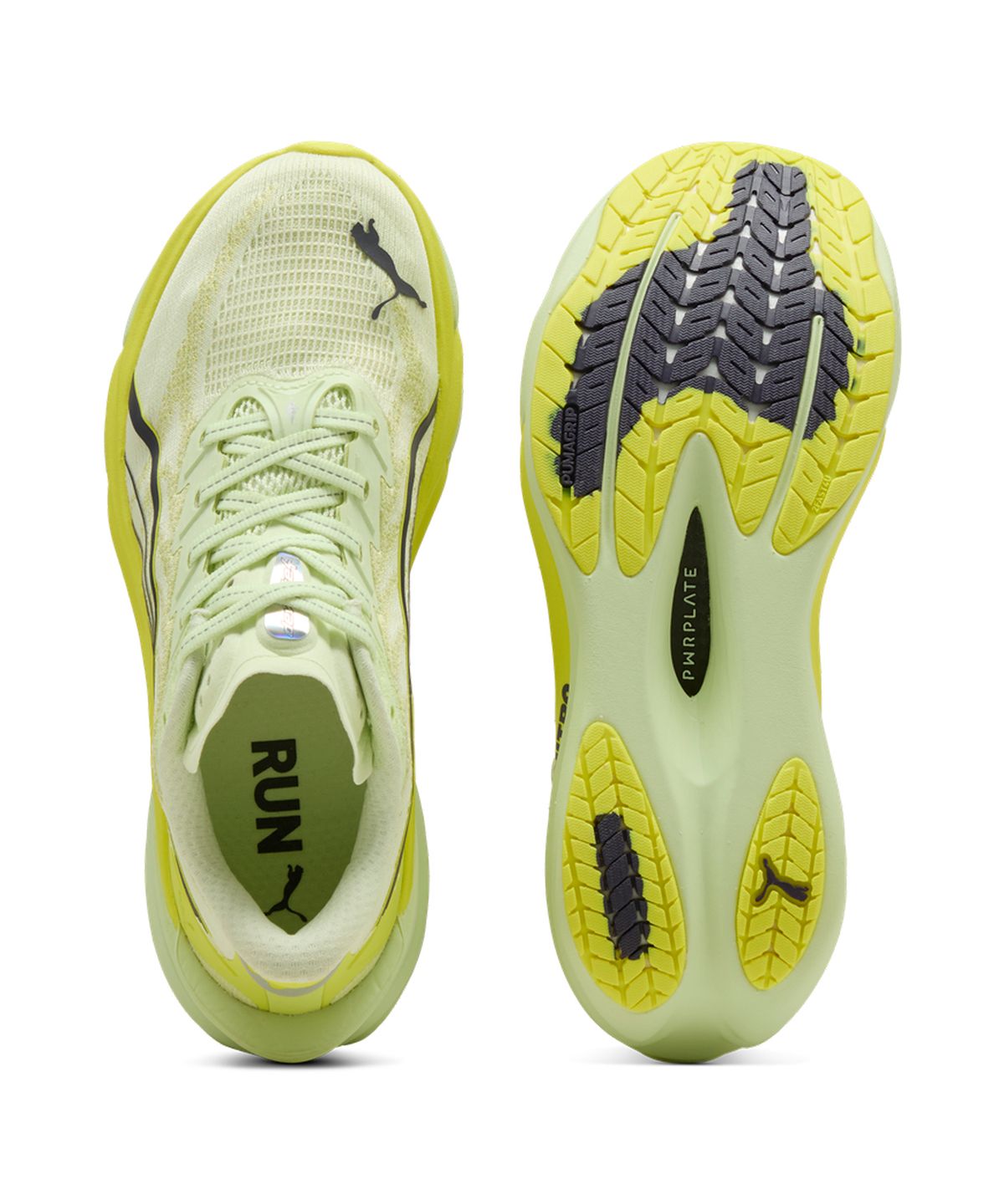 푸마(PUMA) 디비에이트 나이트로 4 와이드 우먼 - 애플 스프리츠:럭스라임 / 312902-03