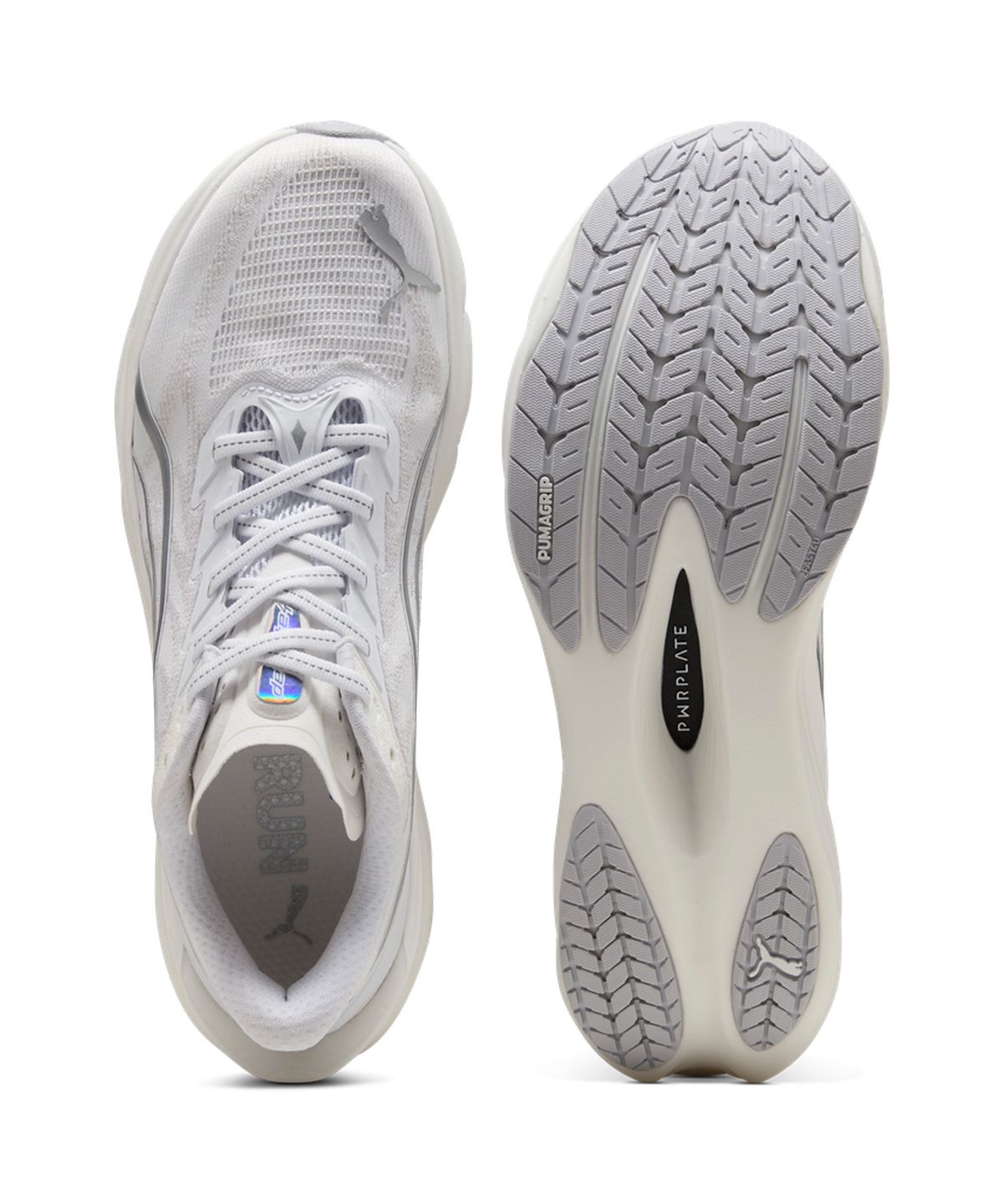 푸마(PUMA) 디비에이트 나이트로 4 - 화이트:페더그레이 / 312123-02