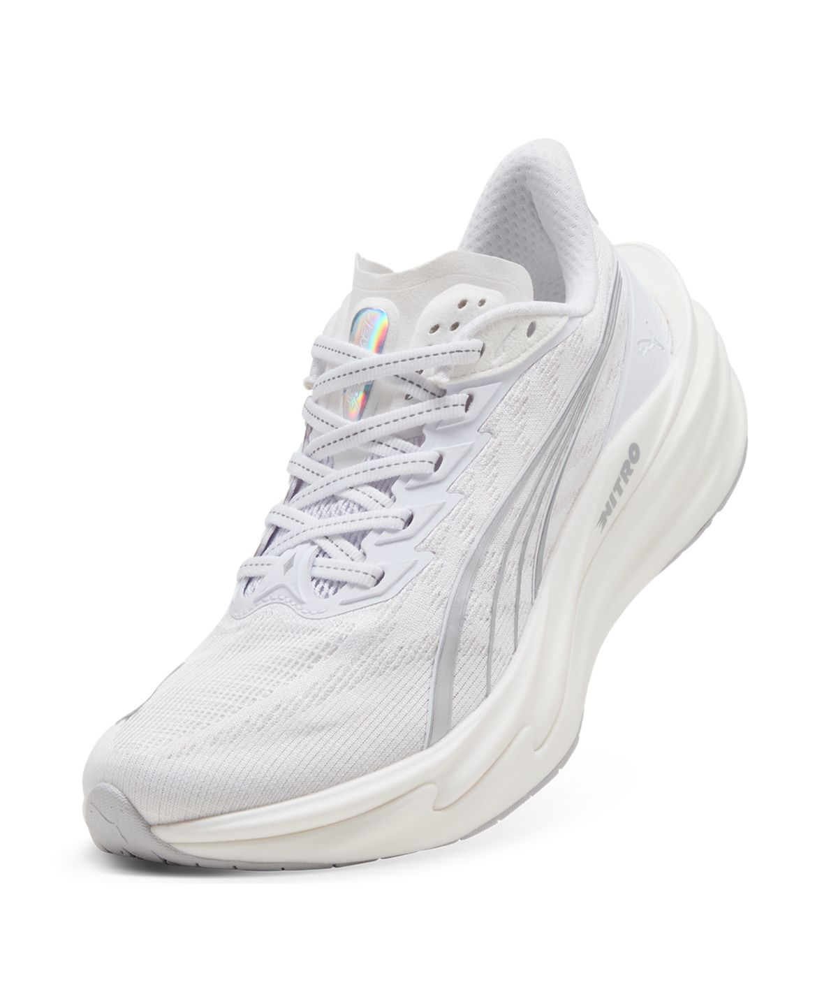 푸마(PUMA) 디비에이트 나이트로 4 우먼 - 화이트:페더그레이 / 312124-02