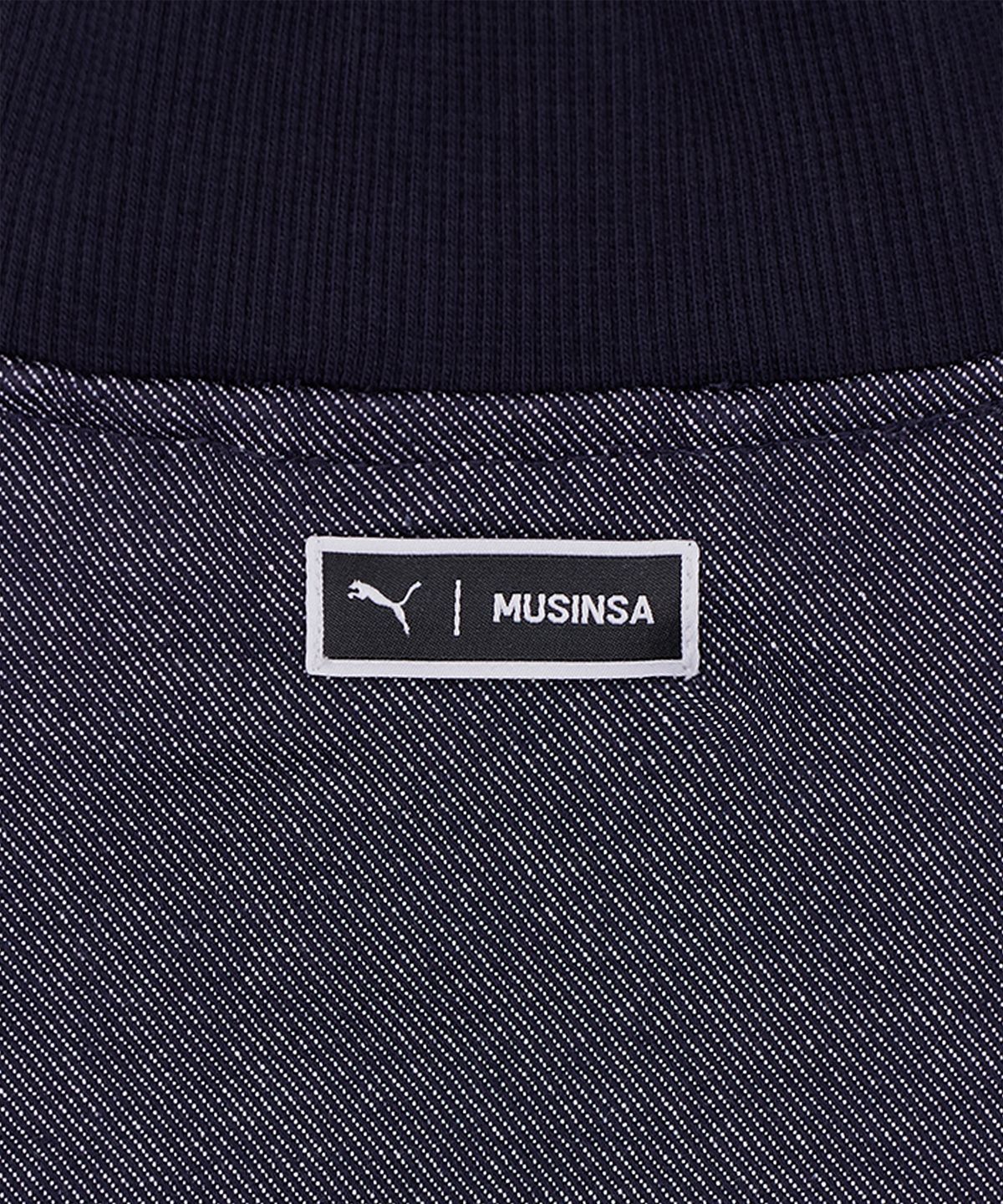푸마(PUMA) 푸마 X 무신사 T7 우븐 트랙 자켓 - 네이비  / 638017-16