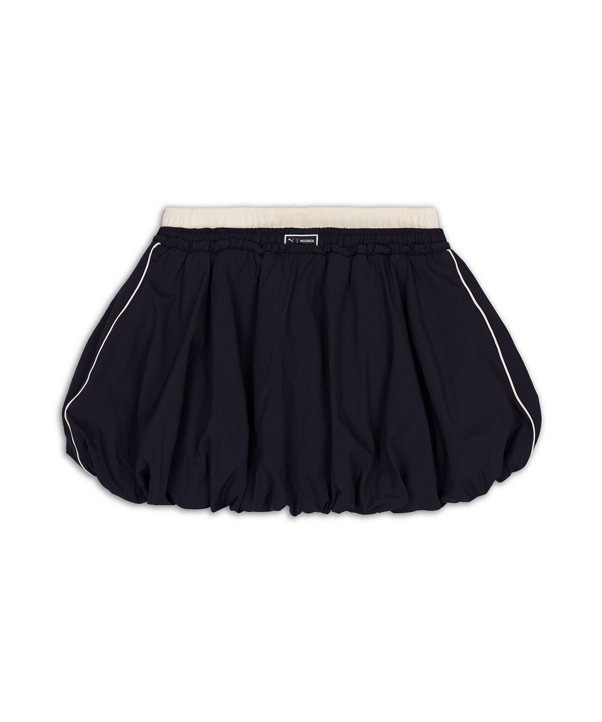 푸마(PUMA) 푸마 X 무신사 T7 벌룬 미니 스커트 - 네이비 / 638018-16