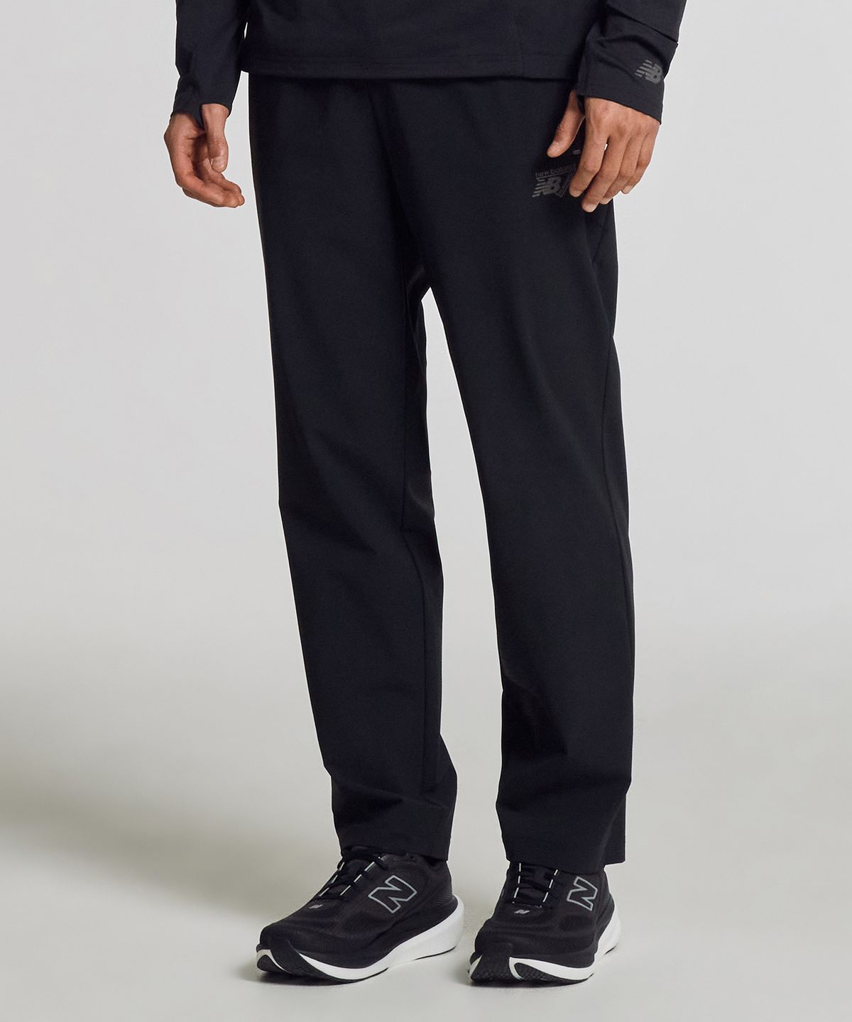 뉴발란스(NEW BALANCE) NBMLG25303 / UNI RC 트리코트 스트레이트팬츠 (BLACK)
