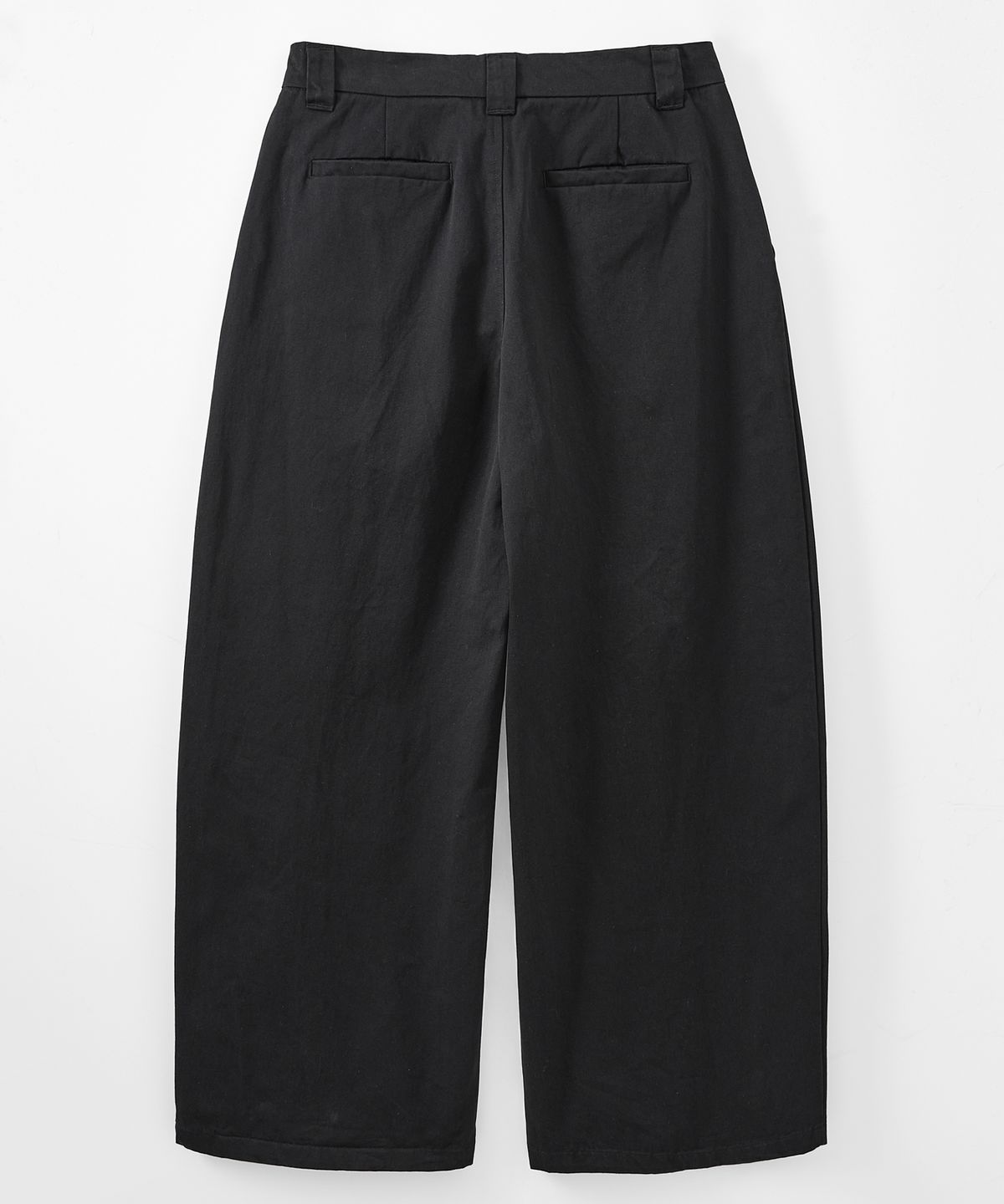 테이크이지(TAKEASY) 원턱 배럴핏 코튼팬츠 (블랙)