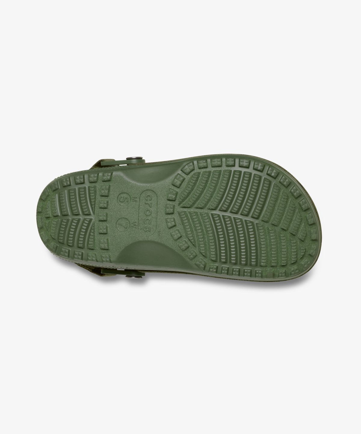 크록스(CROCS) 클래식 크래프티드 비건 스웨이드 클로그 - 아미 그린 / 211930-309