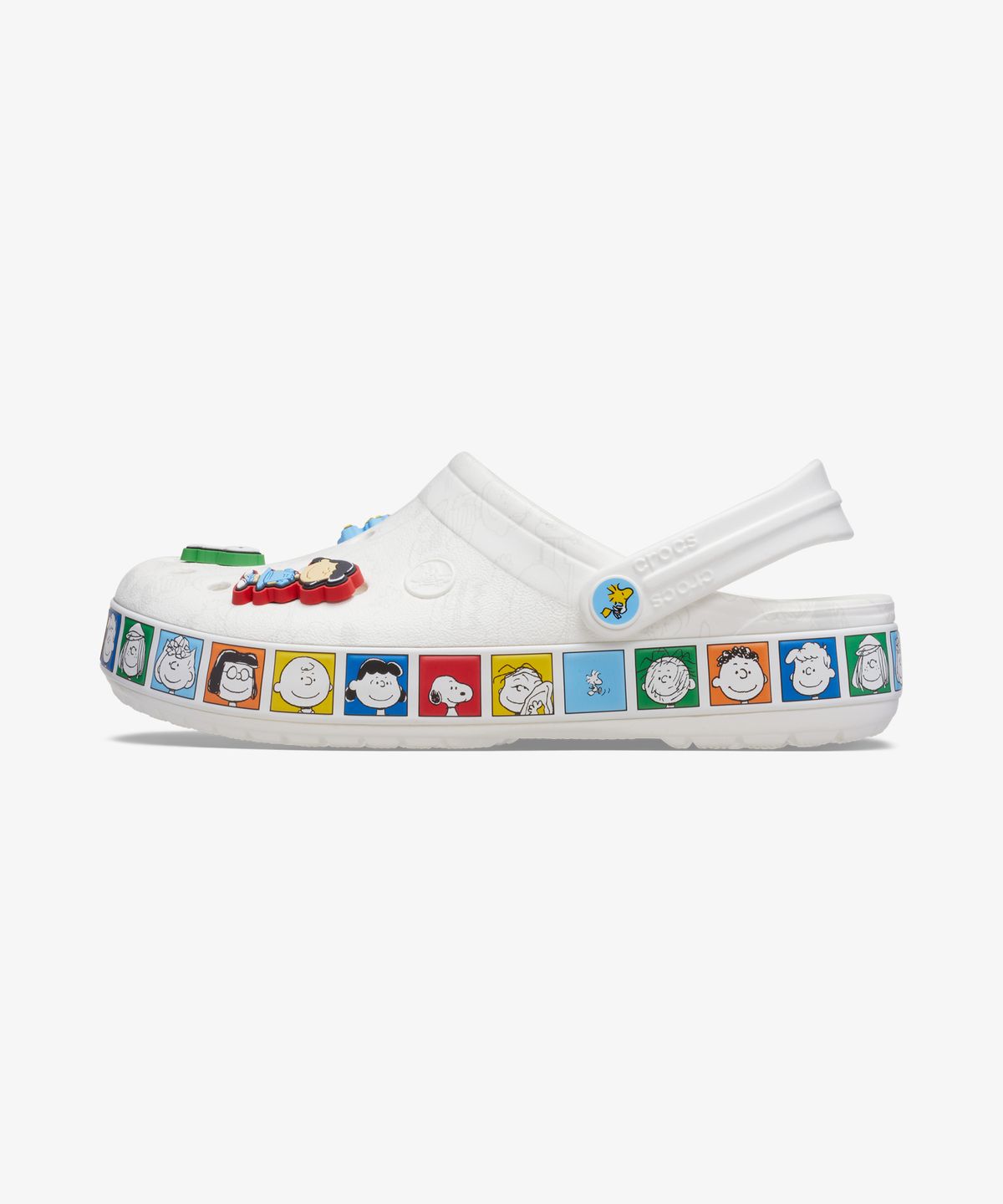 크록스(CROCS) 피너츠 크록밴드 클로그 - 멀티 / 212115-90H