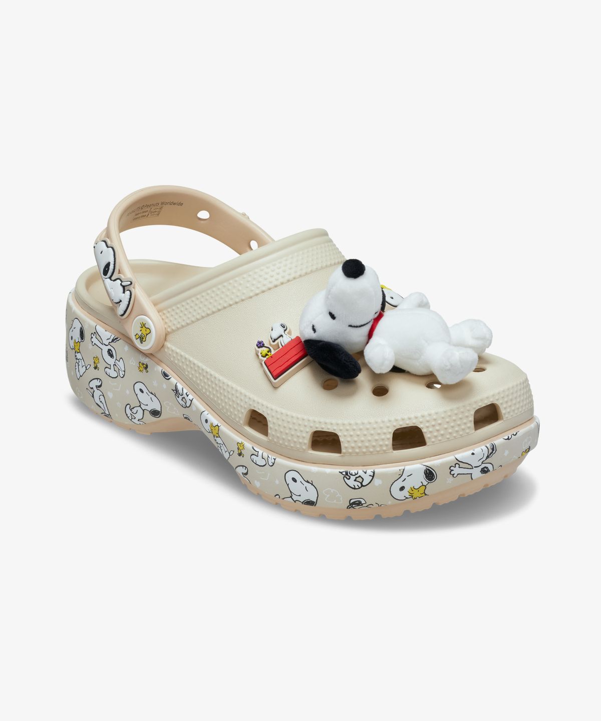 크록스(CROCS) 피너츠 클래식 플랫폼 클로그 - 멀티 / 212118-90H
