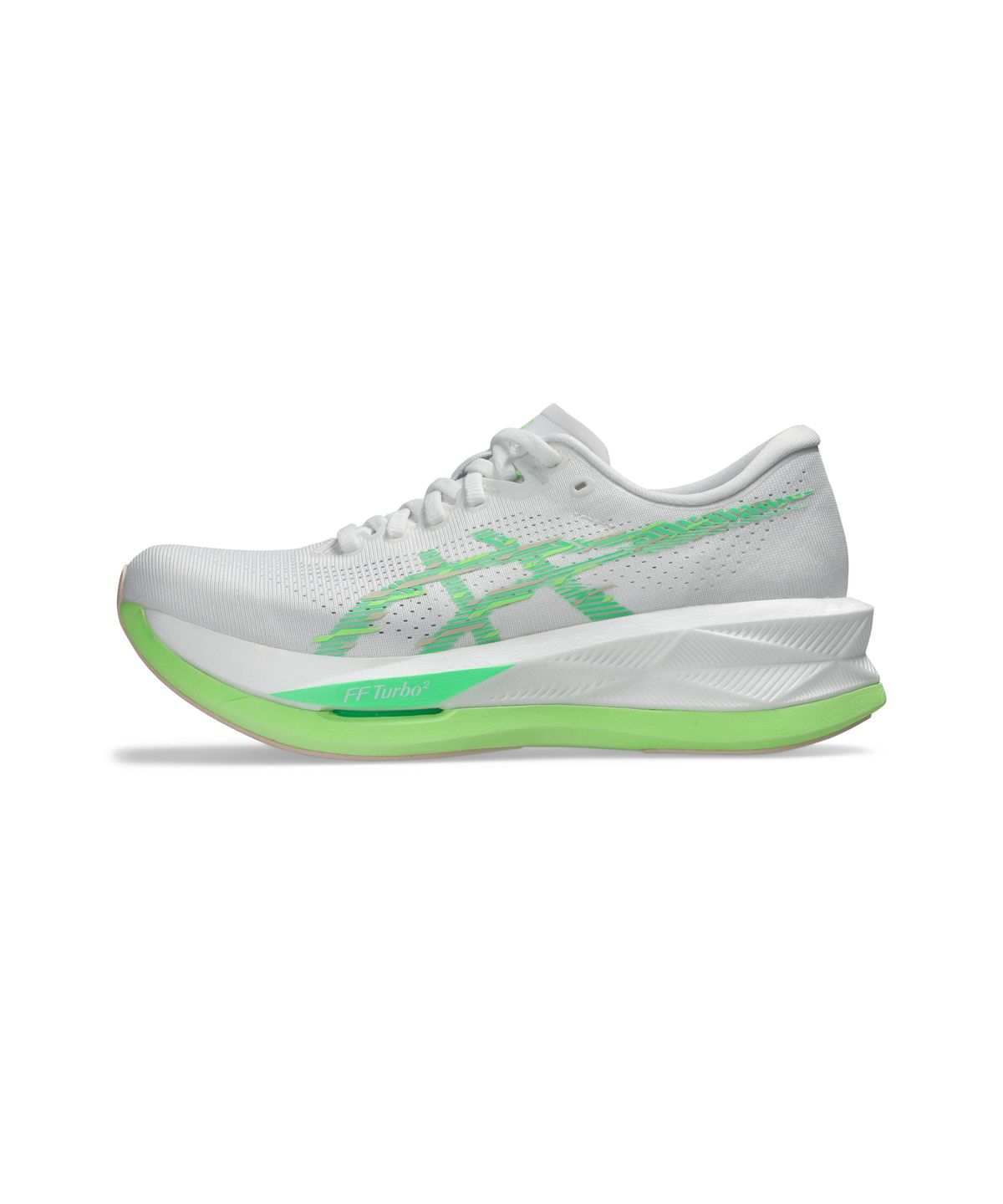 아식스(ASICS) 소닉블라스트 우먼 스탠다드 - 화이트:바이탈그린 / 1012B862-101
