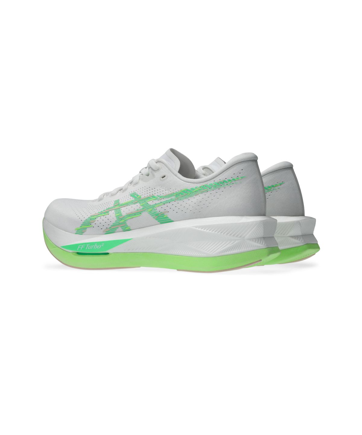 아식스(ASICS) 소닉블라스트 우먼 스탠다드 - 화이트:바이탈그린 / 1012B862-101