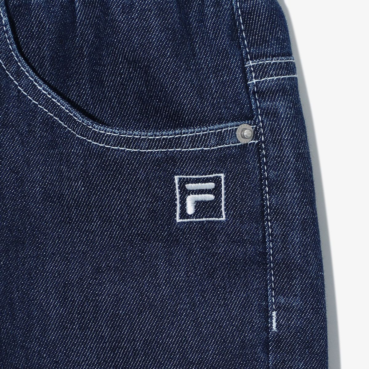 휠라 키즈(FILA KIDS) 데님 카펜더 팬츠
