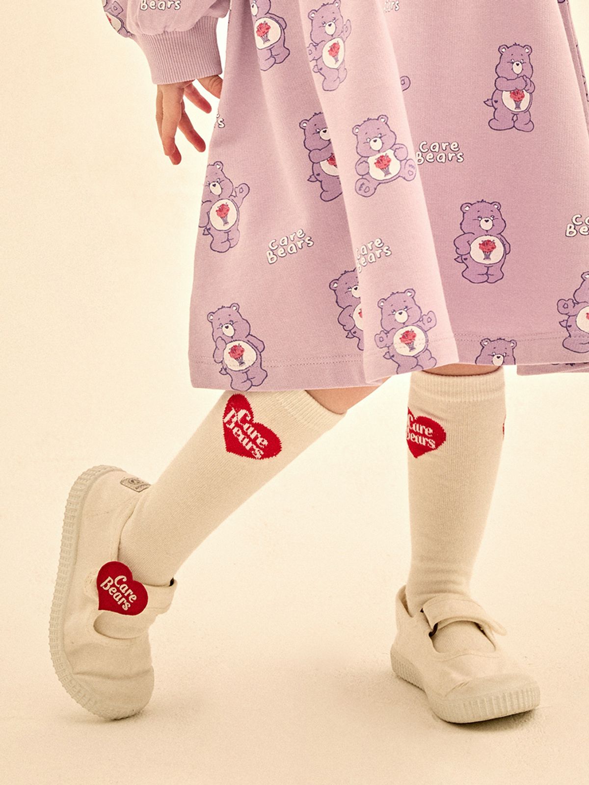 케어베어(CAREBEARS) 하트케어베어 반타이즈 2종세트