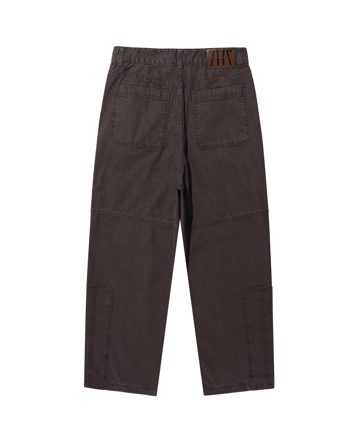 기철(KICHUL) Asym Vintage Cargo Pants (Washed Purple)