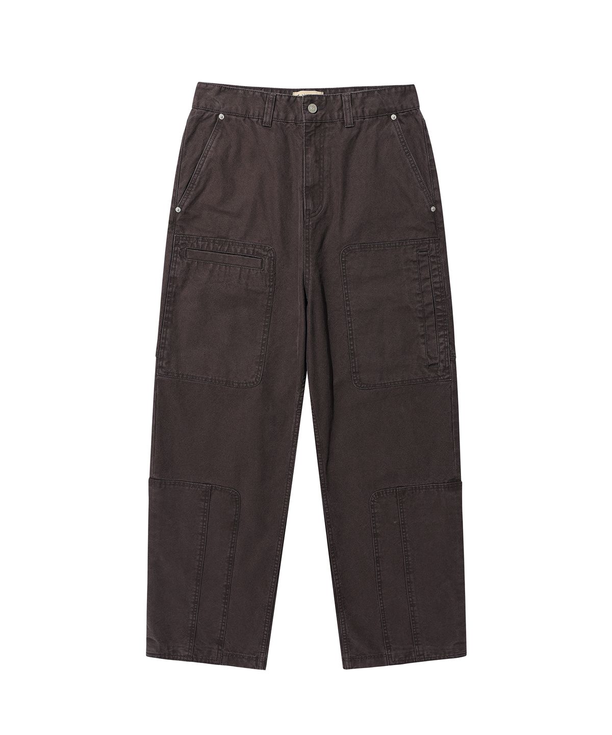 기철(KICHUL) Asym Vintage Cargo Pants (Washed Purple)