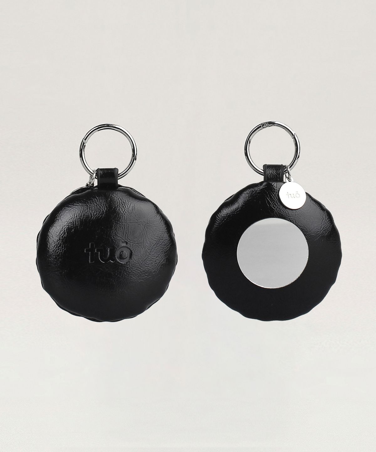 투오(TUO) MIRROR KEYRING BLACK · 미러 키링 블랙