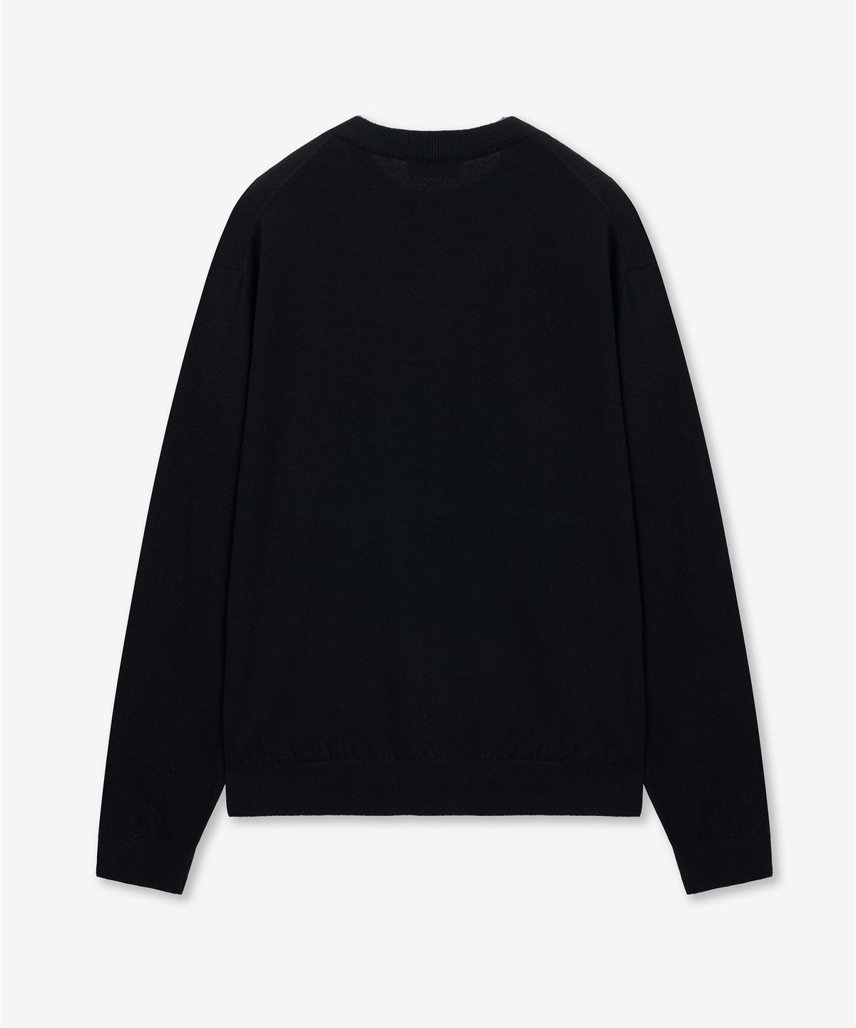 티엔지티(TNGT) Layered V-Neck Knit Top (Black) TNSW6E102BK