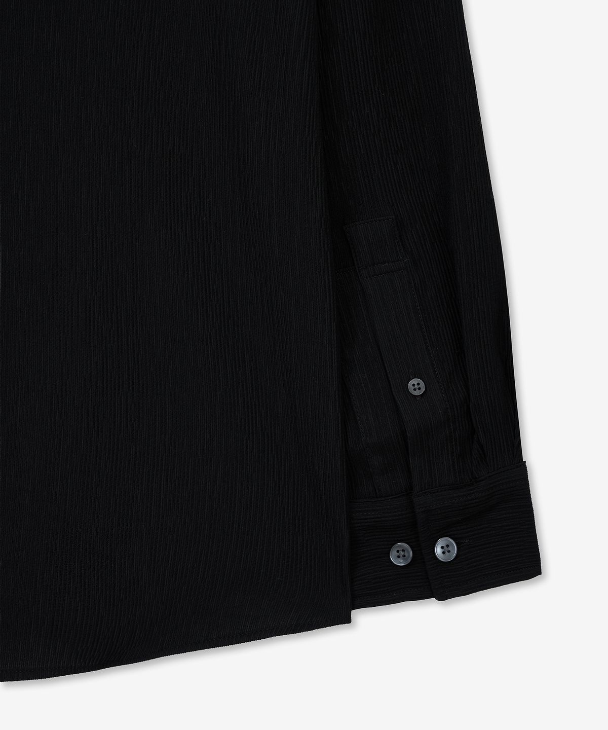 티엔지티(TNGT) Kinoshita Seersucker Shirts (Black) TNSH6E101BK