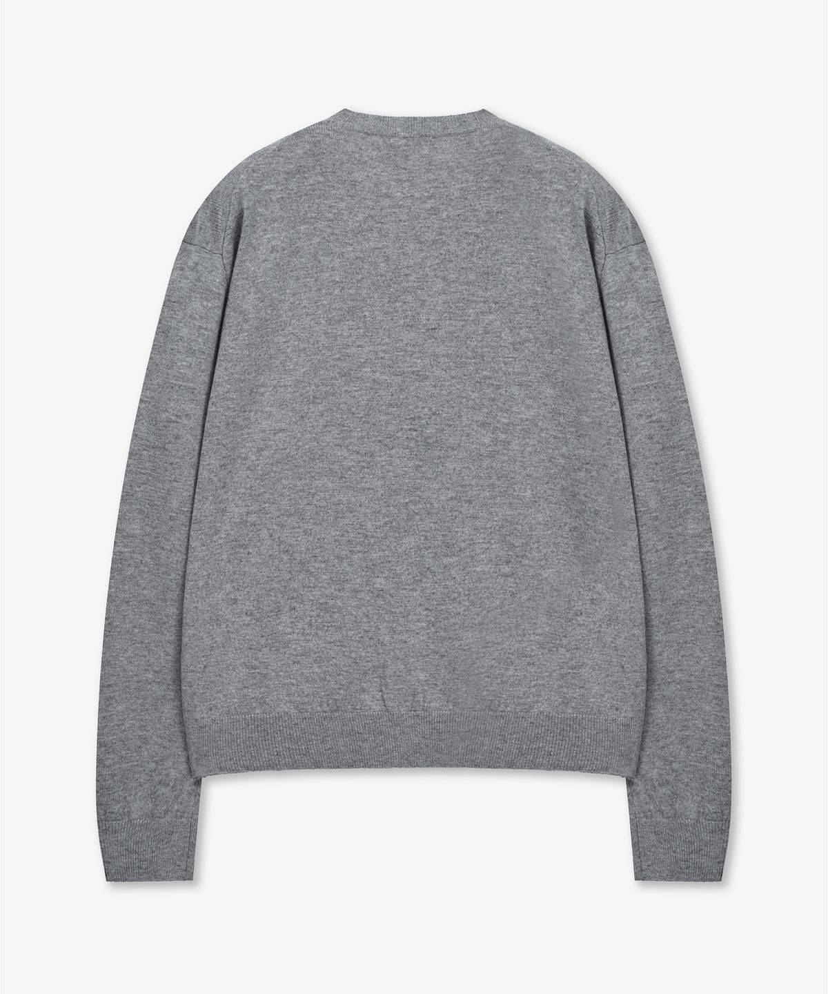 티엔지티 우먼(TNGT WOMAN) W Cashmere Blend Knit Cardigan (Grey) TNSW6E100G2
