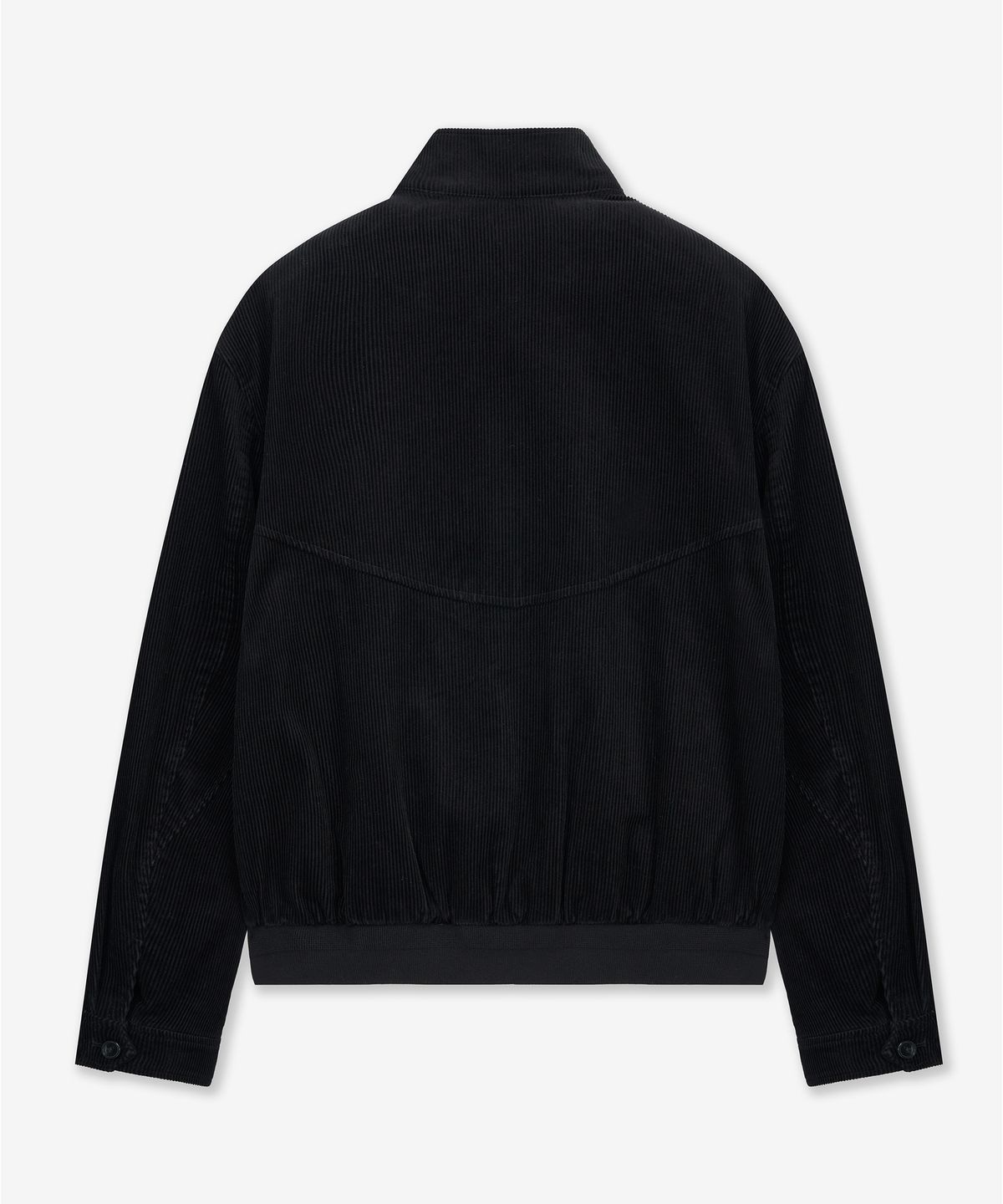 티엔지티(TNGT) W Corduroy Harrington Jumper (Black) TNJU6E101BK
