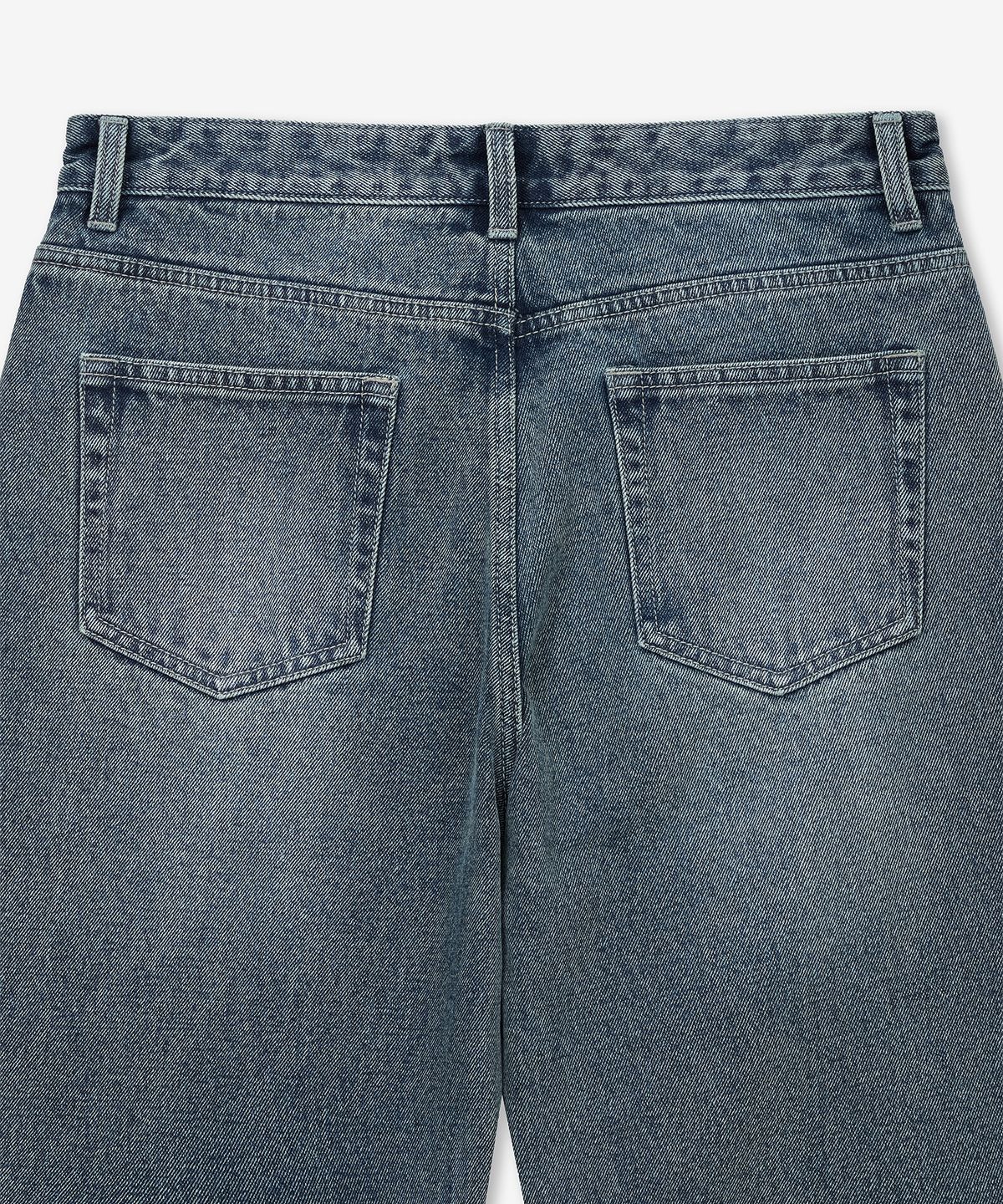 티엔지티(TNGT) Straight Fit Denim Pants (Vintage Blue) TNPA6E106B3
