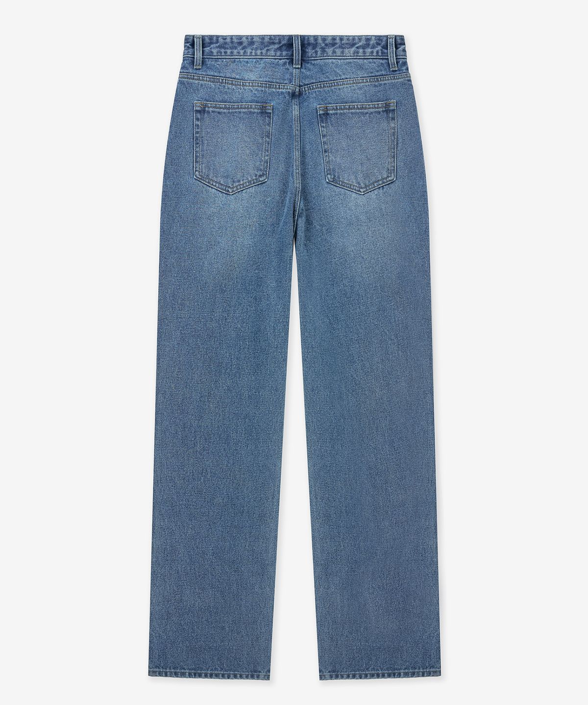 티엔지티(TNGT) Straight Fit Denim Pants (Washed Blue) TNPA6E106B2