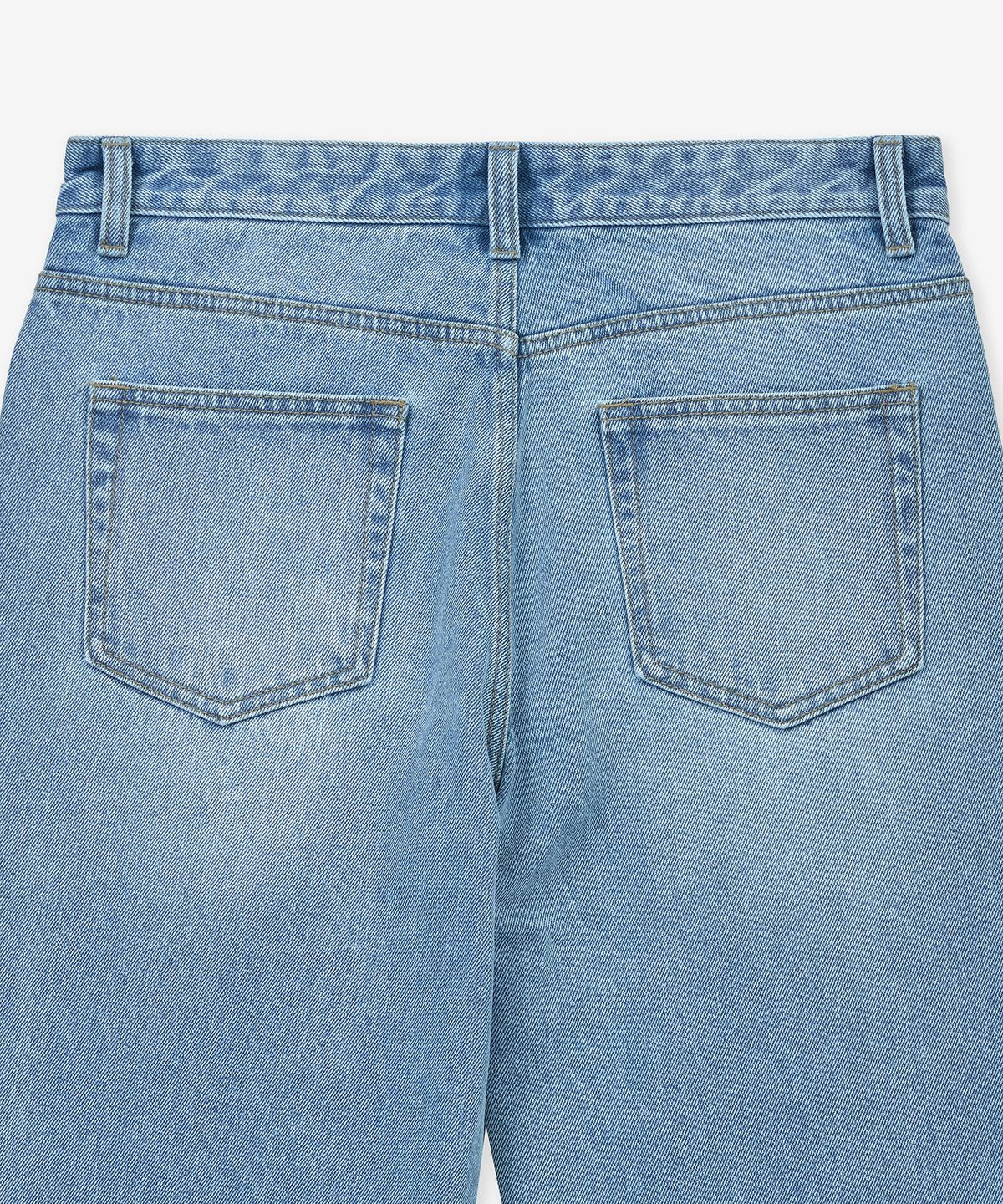 티엔지티(TNGT) Straight Fit Denim Pants (Light Blue) TNPA6E106B1