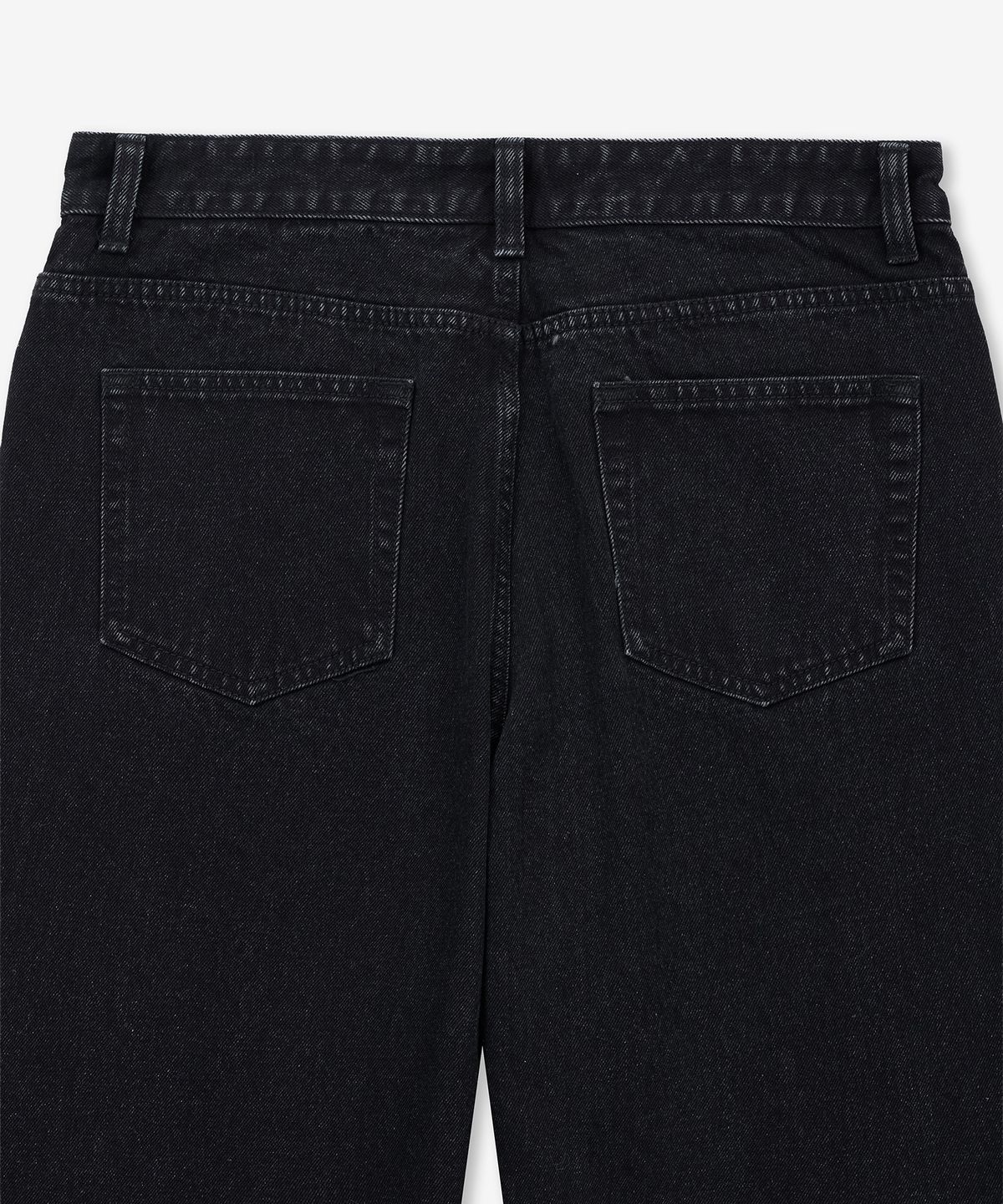 티엔지티(TNGT) Straight Fit Denim Pants (Black) TNPA6E106BK