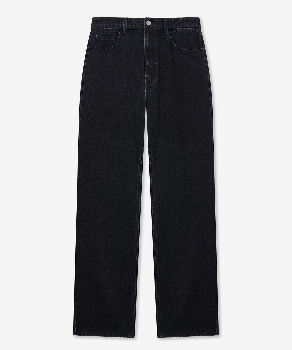 티엔지티(TNGT) Straight Fit Denim Pants (Black) TNPA6E106BK