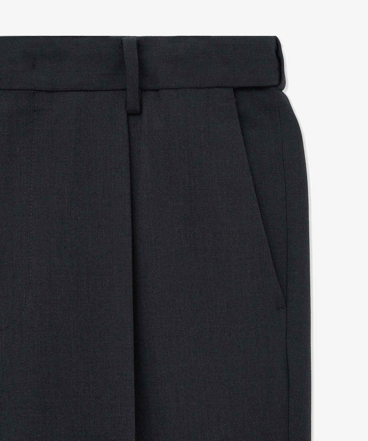 티엔지티(TNGT) Wool Blend Office Pants (Dark Grey) TNPA6E112CG