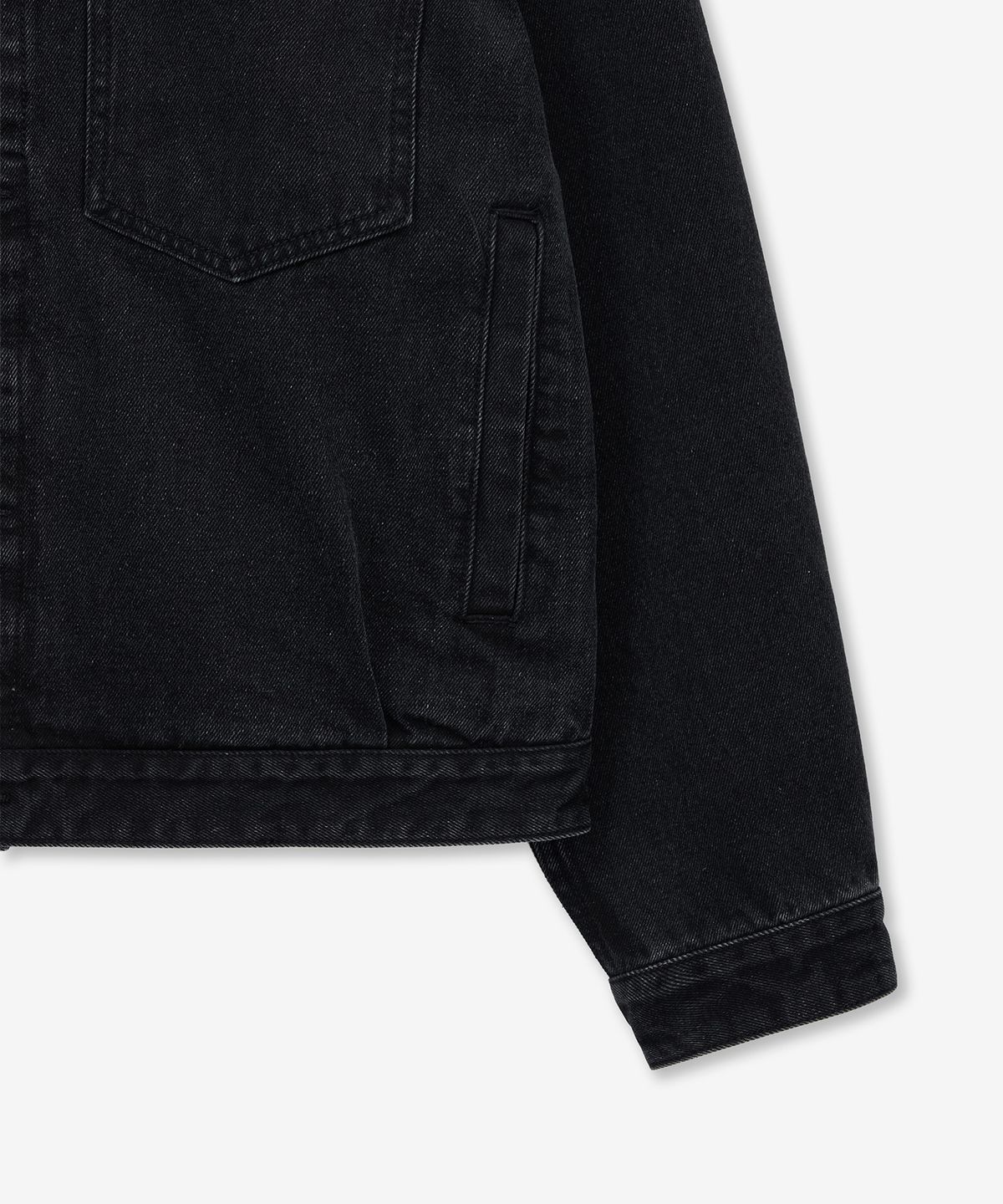 티엔지티(TNGT) Type-1 Denim Jacket (Black) TNJU6E105BK