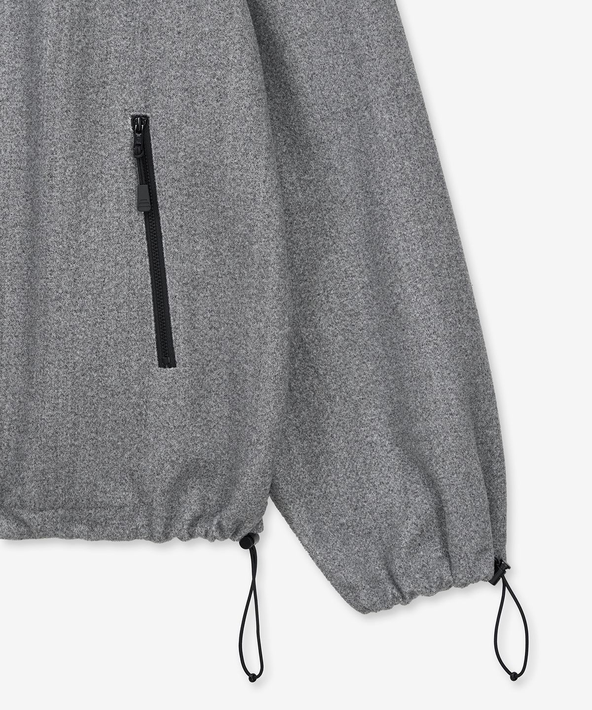 티엔지티(TNGT) Oversize Fleece Jumper (Grey) TNJU6E109G2