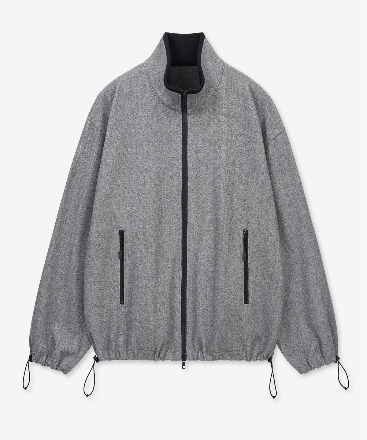 티엔지티(TNGT) Oversize Fleece Jumper (Grey) TNJU6E109G2