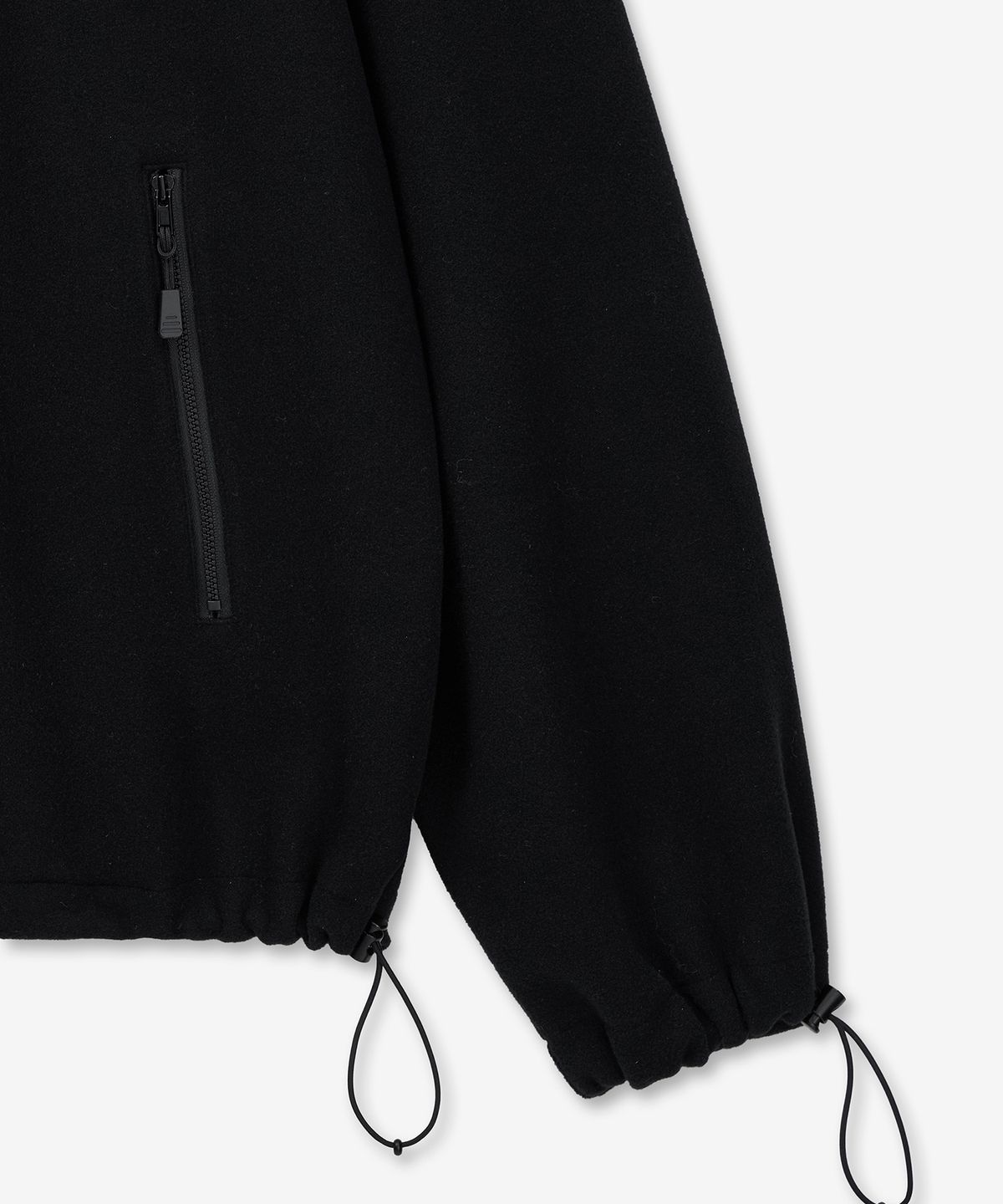 티엔지티(TNGT) Oversize Fleece Jumper (Black) TNJU6E109BK