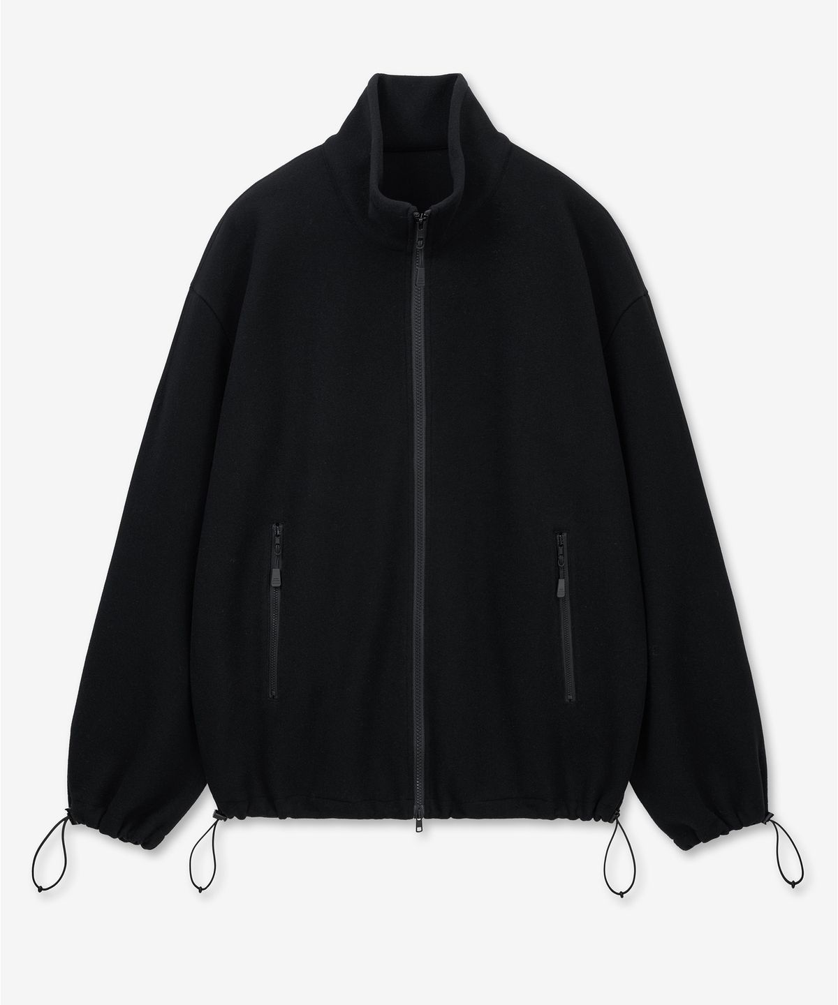 티엔지티(TNGT) Oversize Fleece Jumper (Black) TNJU6E109BK