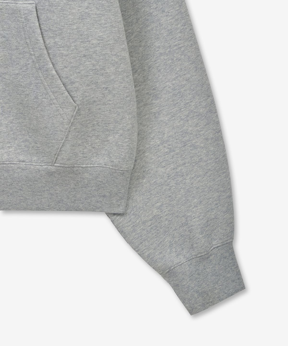 티엔지티(TNGT) W Sculpted Oversize Hoodie Zip-Up (Melange Grey) TNTS6E101G2