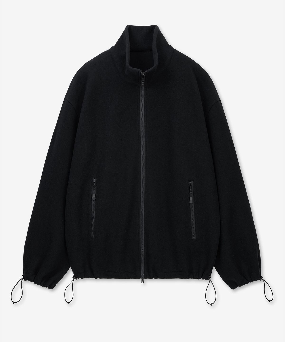 티엔지티(TNGT) W Oversize Fleece Jumper (Black) TNJU6E109BK