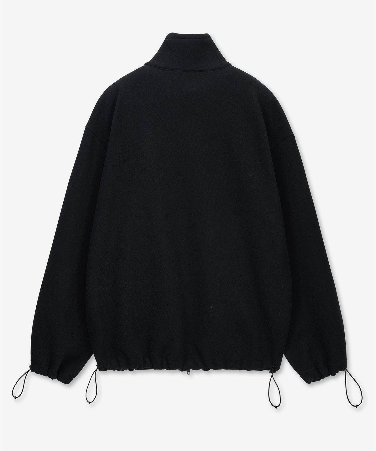 티엔지티(TNGT) W Oversize Fleece Jumper (Black) TNJU6E109BK