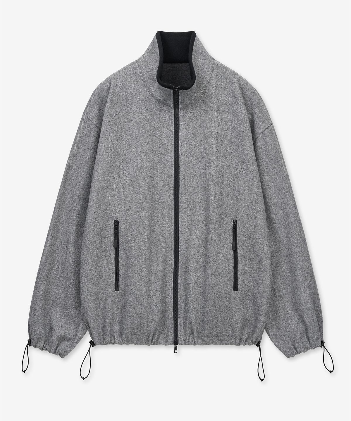 티엔지티(TNGT) W Oversize Fleece Jumper (Grey) TNJU6E109G2