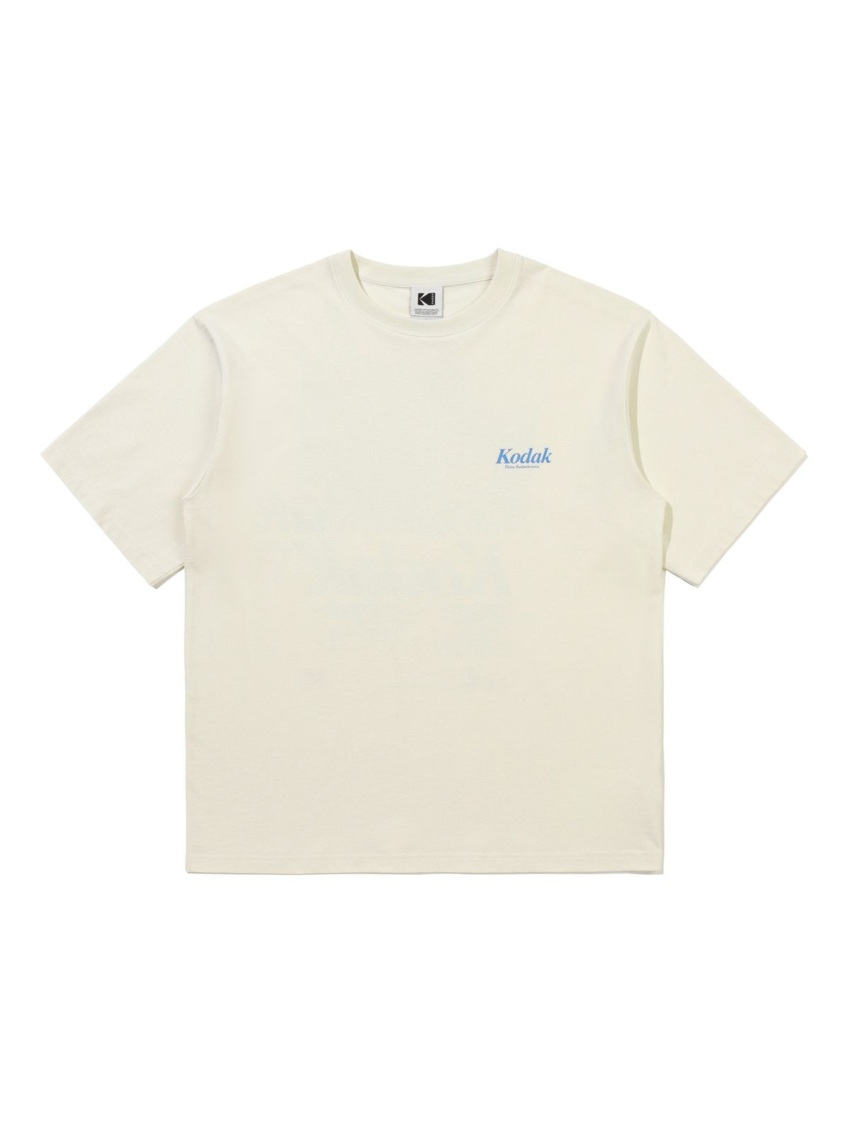 코닥(KODAK) 씨너리 그래픽 반팔 티셔츠 IVORY