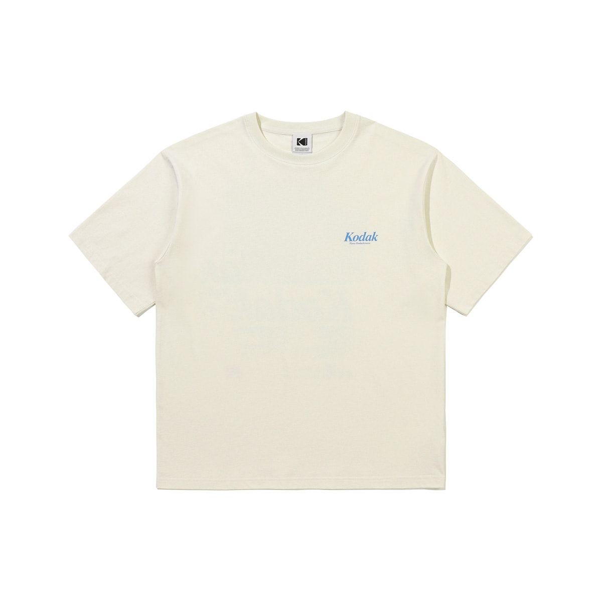 코닥(KODAK) 씨너리 그래픽 반팔 티셔츠 IVORY