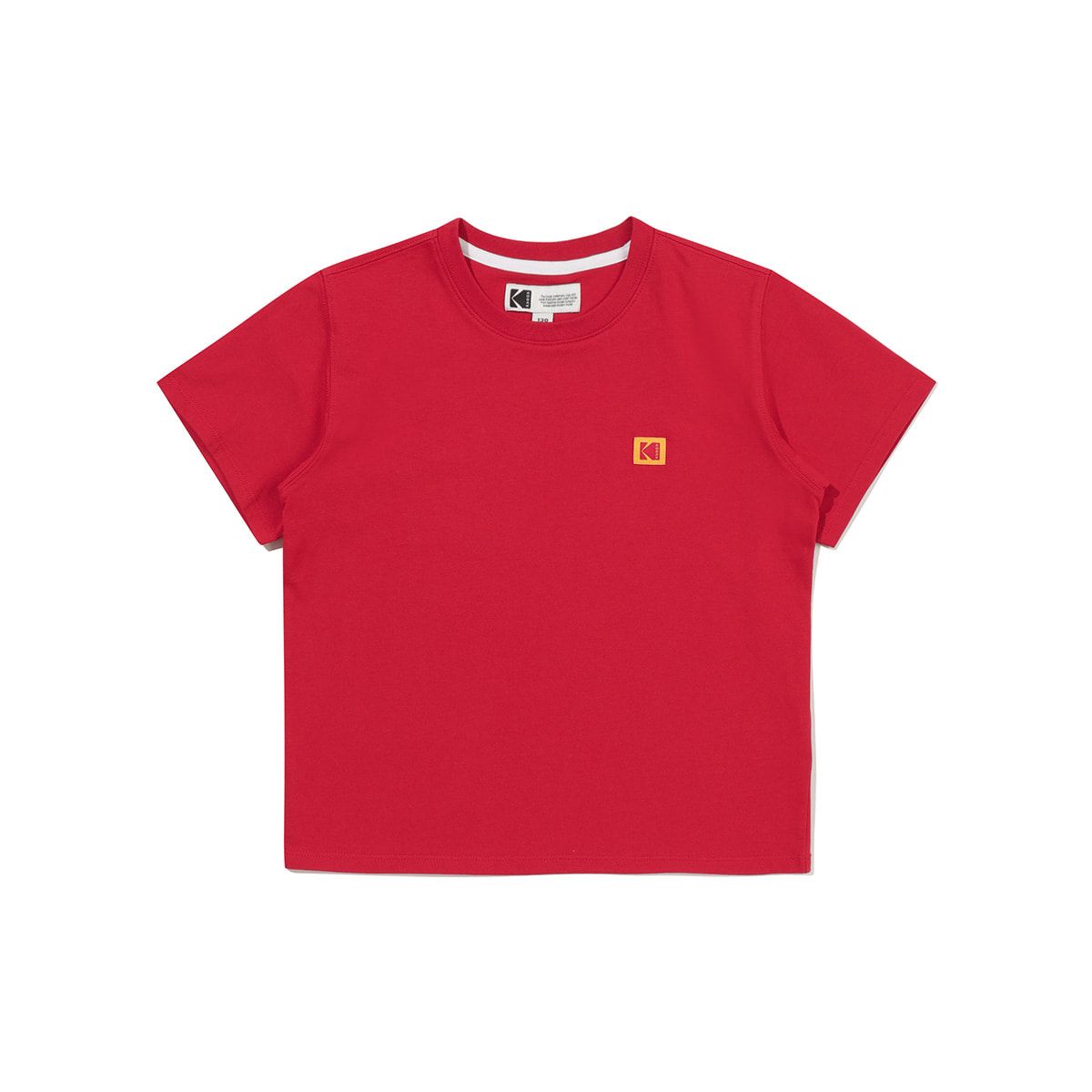 코닥 키즈(KODAK KIDS) 씨너리 그래픽 반팔 티셔츠 키즈 RED