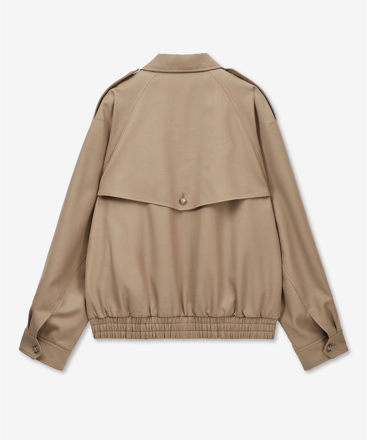 티엔지티(TNGT) Wool Blouson Short Jumper (Beige) TNJU6E108I2
