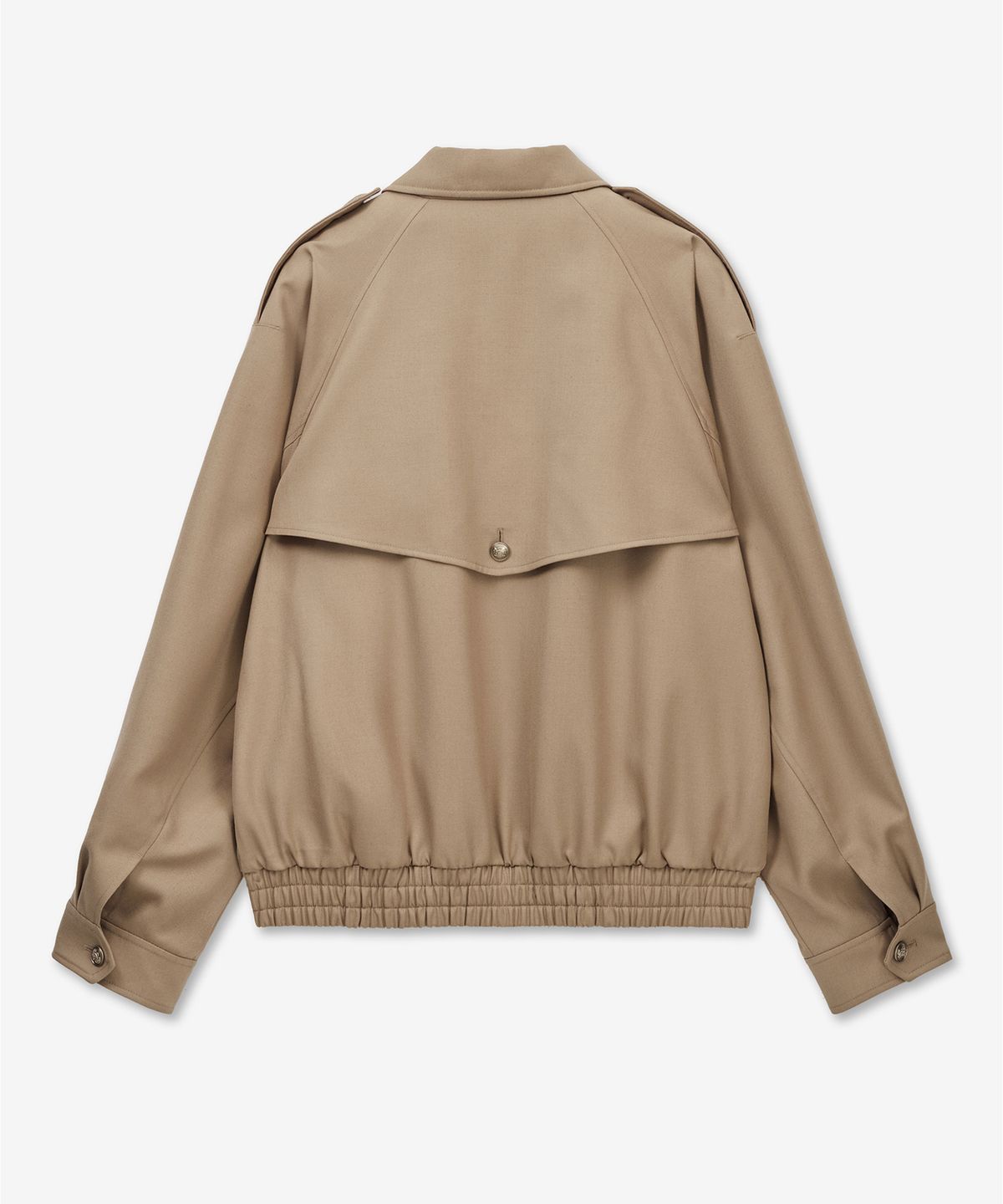 티엔지티(TNGT) W Wool Blouson Short Jumper (Beige) TNJU6E108I2