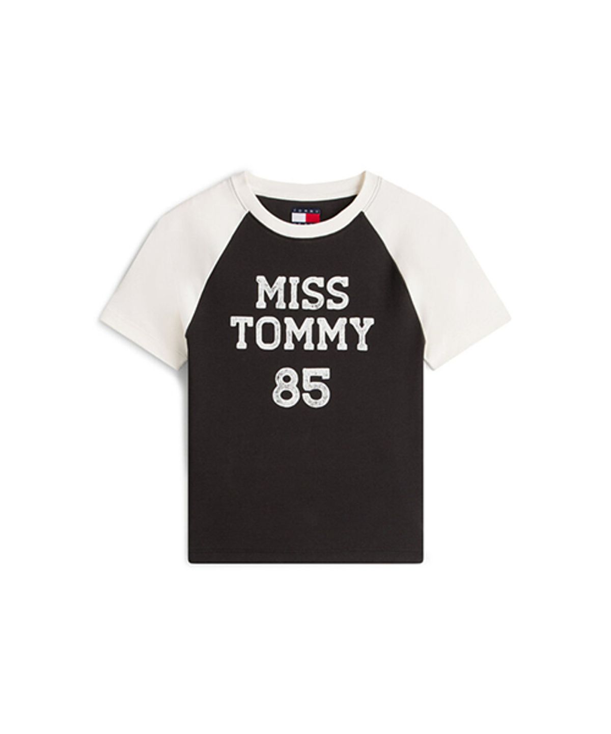 타미진스(TOMMY JEANS) 로고 슬림핏 티셔츠 (T32G0TTO33TWT1BDS)
