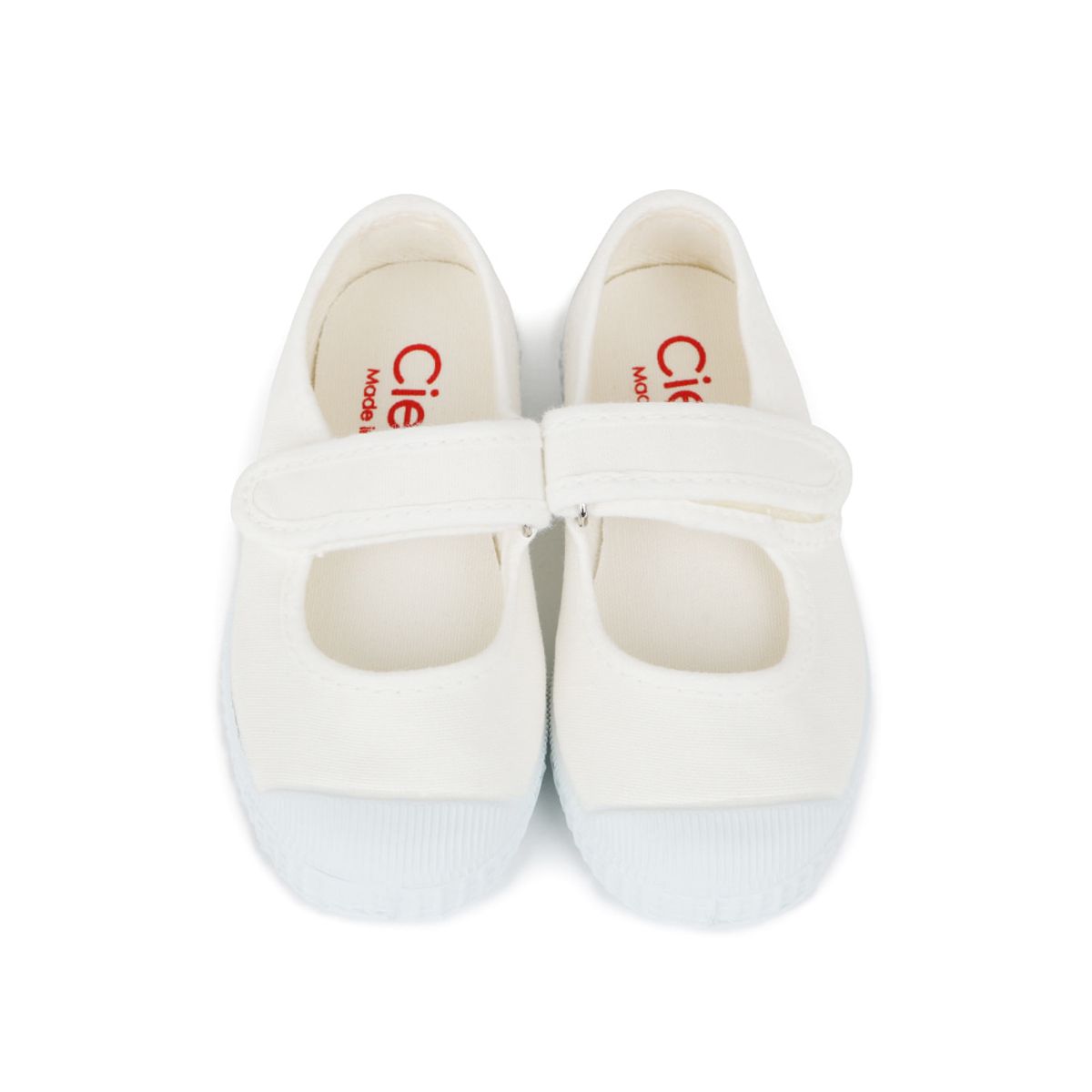 씨엔타 키즈(CIENTA KIDS) 메르세데스 벨크로 틴타도 화이트