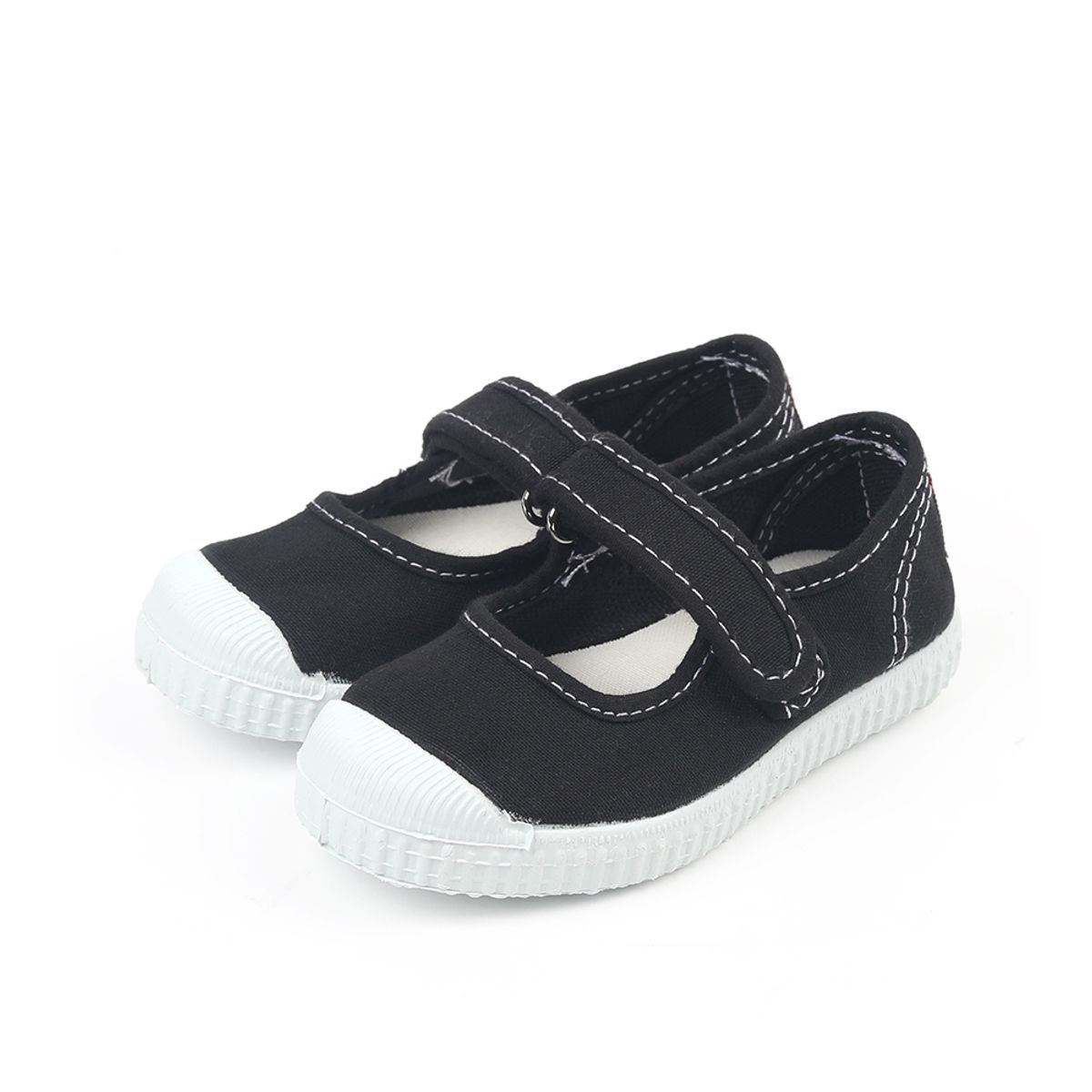 씨엔타 키즈(CIENTA KIDS) 메르세데스 벨크로 틴타도 블랙화이트
