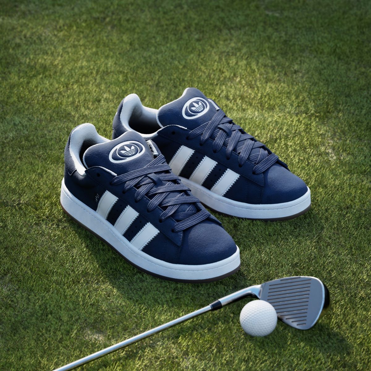 아디다스 골프(ADIDAS GOLF) Campus 00s 스파이크리스 골프화 JQ6804