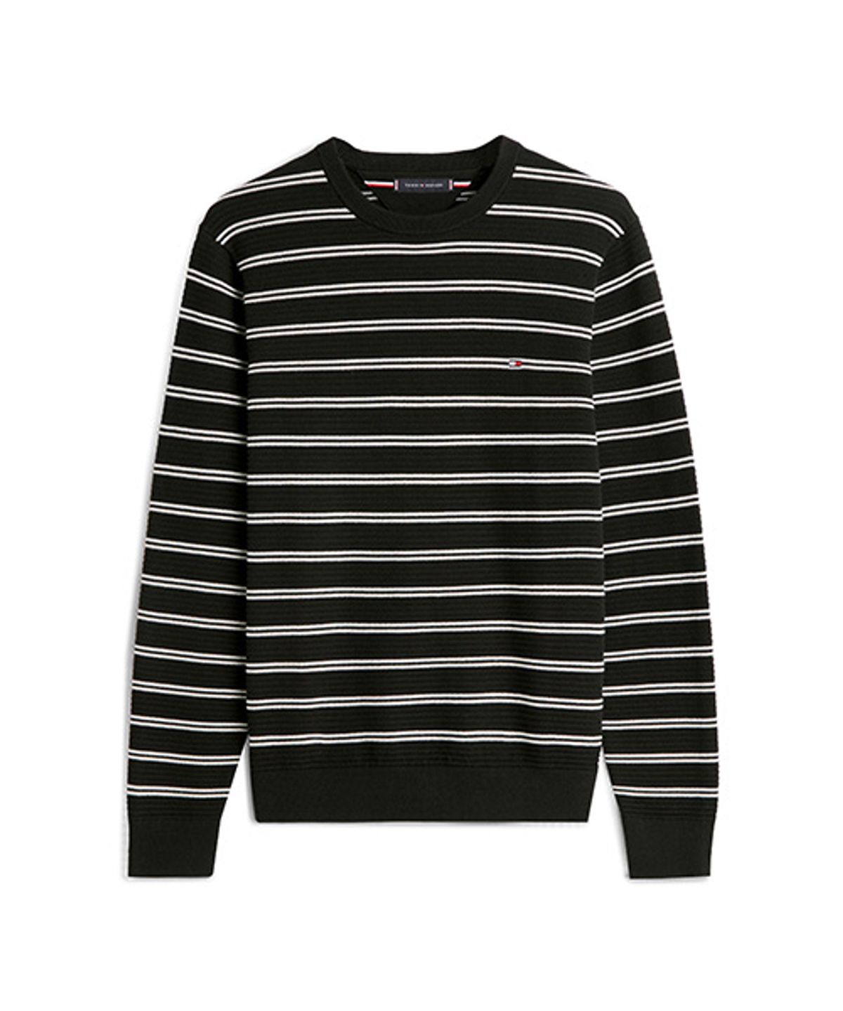 타미힐피거(TOMMY HILFIGER) 시즈널 스트럭쳐 크루넥 스웨터 (T12G0KPO040MT10AP)