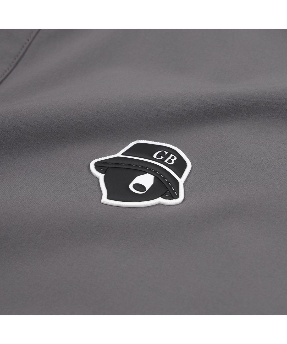 골든베어(GOLDEN BEAR) (M) Stretch Woven Collar Pullover G4TAM26111GYL