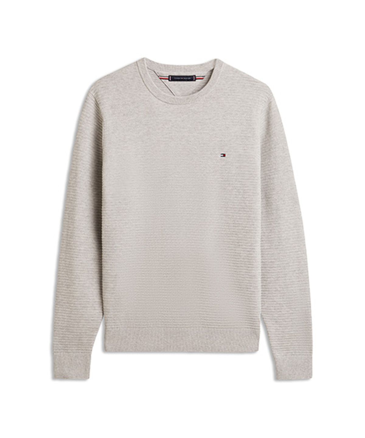 타미힐피거(TOMMY HILFIGER) 시즈널 스트럭쳐 크루넥 스웨터 (T12G0KPO040MT1P01)