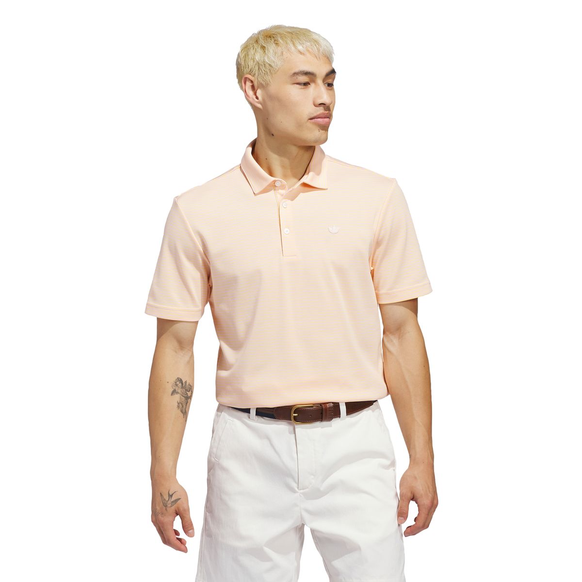 아디다스 골프(ADIDAS GOLF) 오리지널스 스트라이프 피케 폴로 KE9040